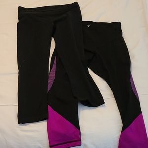 Bundle of 2 leggings. Lululemon and Old Navy